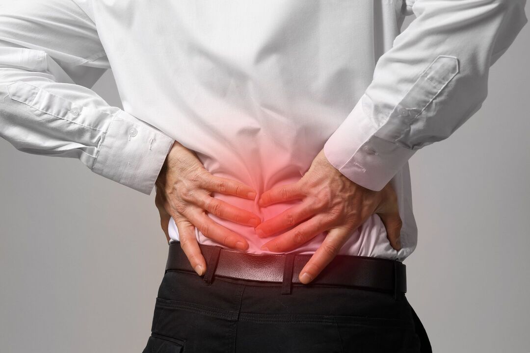 sygdomme i den lumbosakrale rygsøjle fører til impotens